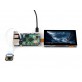 Core3566104032 Module, CM4 to Pi4B Adapter Board + 4.3inch touch Display + Camera Kit, Rockchip RK3566 Quad-core Processor, Compatible With Raspberry Pi CM4	