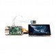 Core3566104032 Module, CM4 Base Board + 4.3inch touch Display + Camera Kit, Rockchip RK3566 Quad-core Processor, Compatible With Raspberry Pi CM4	