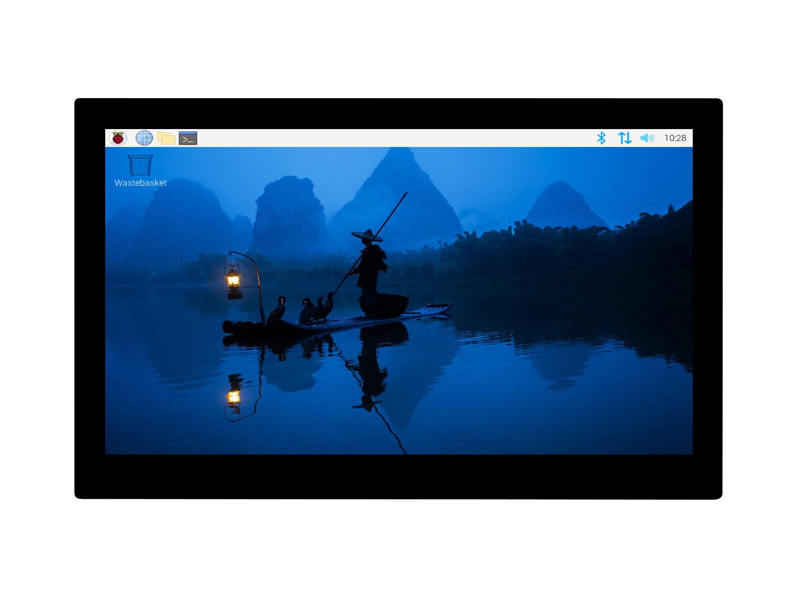 10.1inch DSI Capacitive Touch Display, Wide Color Gamut, 720 × 1280, IPS Panel, Supports 10-Point Touch, Toughened Glass Panel