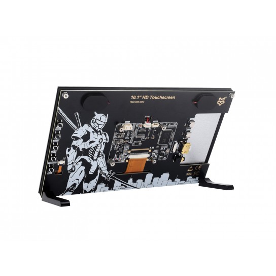 10.1inch HD Capacitive Touch Screen, 1024×600 Resolution, HDMI