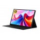 Luckfox 14inch 4K Portable Touch Monitor With Magnetic Protective Case, 3840 × 2160 Resolution, HDR Support, IPS panel, Optical Bonding, 10-Point Touch