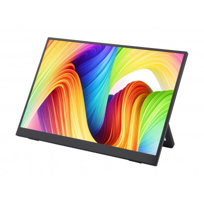 14inch Portable Monitor with Stand, Thin and Light Design, IPS screen, 1920 × 1200 Full HD, 100%sRGB High Color Gamut, Supports HDR, No Touch