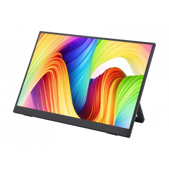 14inch Portable Monitor with Stand, Thin and Light Design, IPS screen, 1920 × 1200 Full HD, 100%sRGB High Color Gamut, Supports HDR, No Touch