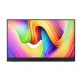 15.6inch Portable Monitor with Stand, Thin and Light Design, IPS screen, 1920x1080 Full HD, 100%sRGB High Color Gamut, Supports HDR, No Touch