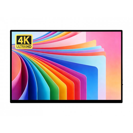 Luckfox 16inch 4K Portable Touch Monitor With Magnetic Protective Case, 3840 × 2400 Resolution, HDR 120Hz Refresh Rate, IPS panel, Optical Bonding, 10-Point Touch