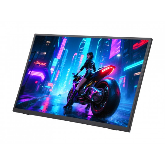 Luckfox 18.5inch 4K Portable Monitor With Stand, 3840 × 2160 10bit, 60Hz Refresh Rate, 178° Viewing Angle, IPS Screen, Full-featured Type-C Interface, No Touch