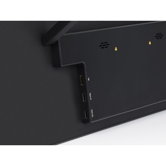 Luckfox 18.5inch 4K Portable Monitor With Stand, 3840 × 2160 10bit, 60Hz Refresh Rate, 178° Viewing Angle, IPS Screen, Full-featured Type-C Interface, No Touch