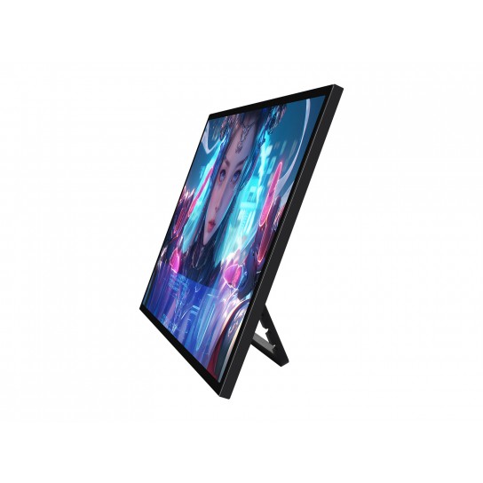 Luckfox 21.5inch IPS Touch Monitor with foldable stand, 1920 × 1080 resolution, 144Hz refresh rate, 10-point capacitive touch