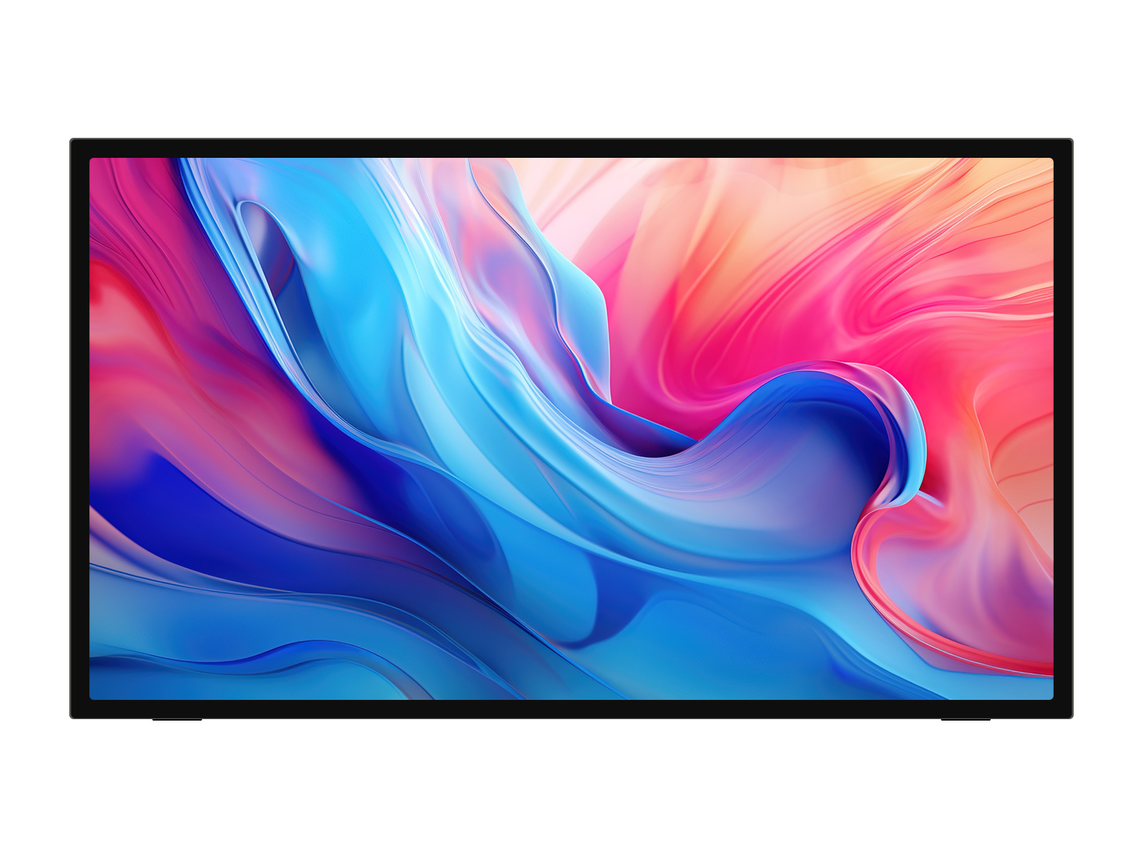 Luckfox 21.5inch IPS Touch Monitor with foldable stand, 1920 × 1080 resolution, 144Hz refresh rate, 10-point capacitive touch