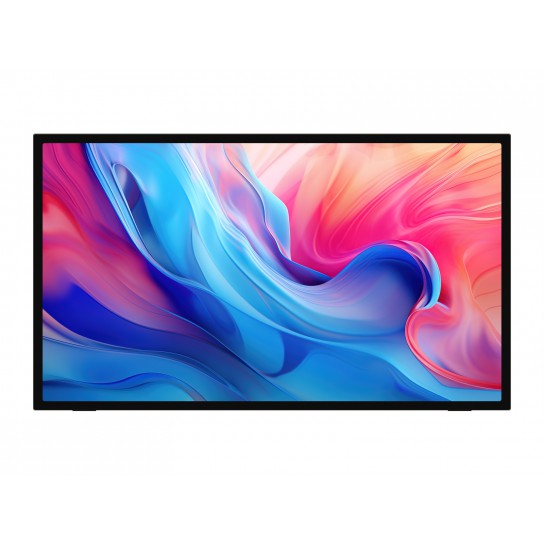 Luckfox 21.5inch IPS Touch Monitor with foldable stand, 1920 × 1080 resolution, 144Hz refresh rate, 10-point capacitive touch
