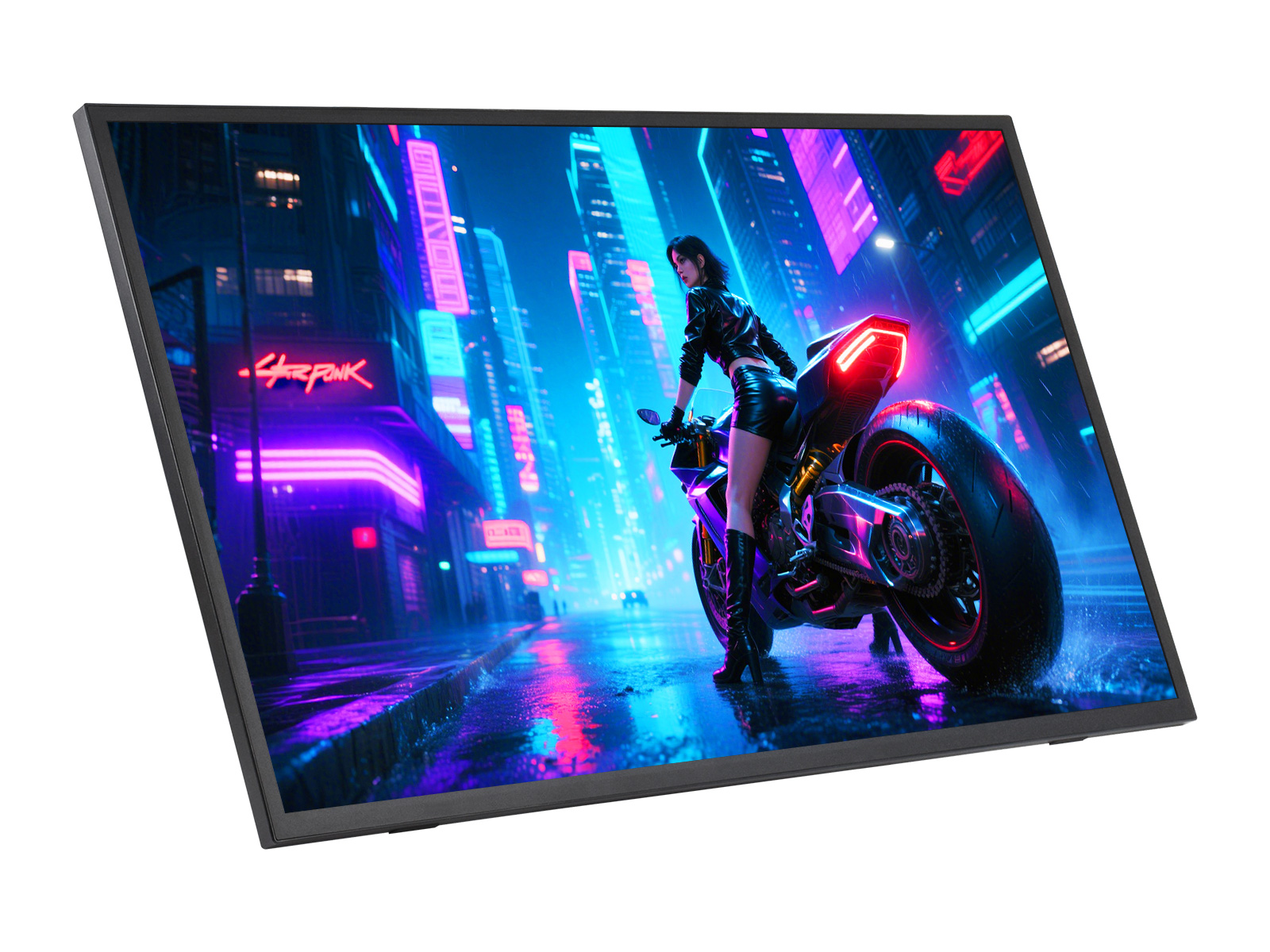 Luckfox 24.5inch 2K Portable Monitor With Stand, 2560 × 1440, 165Hz High Refresh Rate, 178° Viewing Angle, IPS Screen, Full-featured Type-C Interface, No Touch