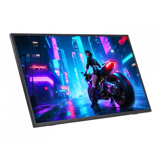 Luckfox 24.5inch 2K Portable Monitor With Stand, 2560 × 1440, 165Hz High Refresh Rate, 178° Viewing Angle, IPS Screen, Full-featured Type-C Interface, No Touch