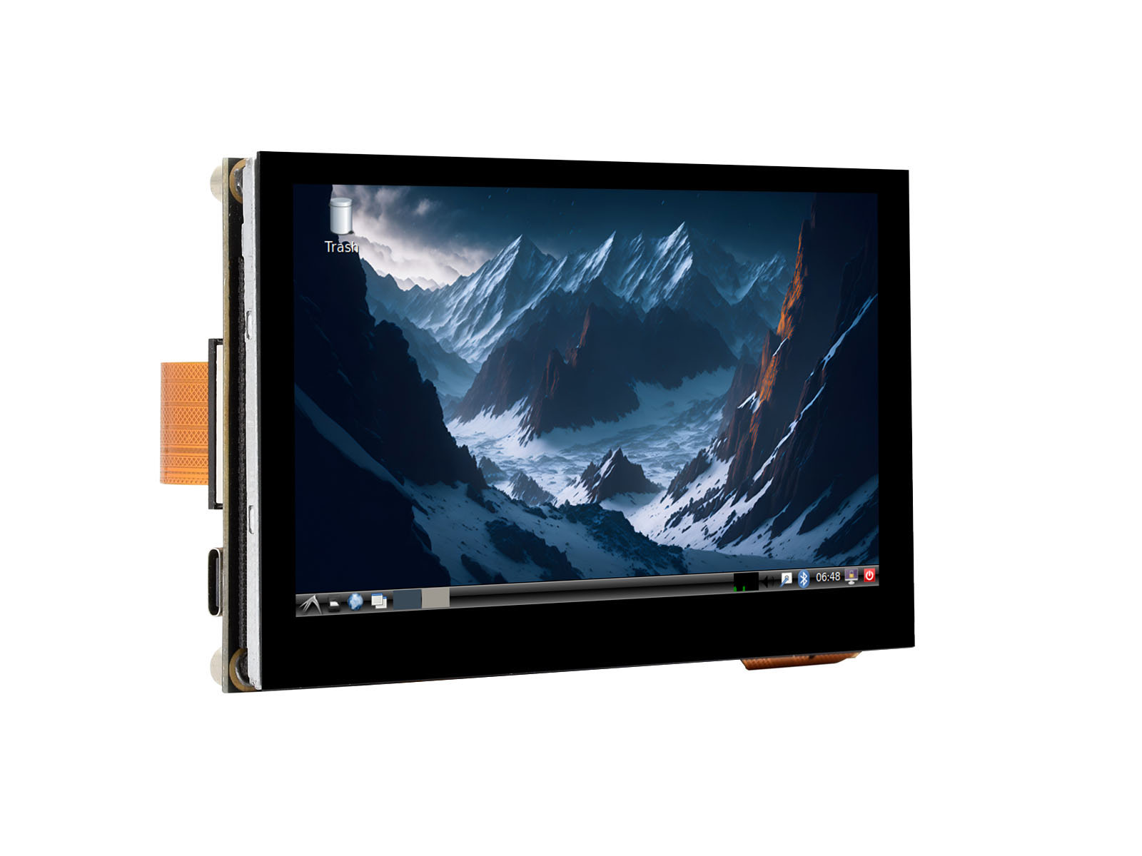 4.3inch DSI Capacitive Touch Display, 800×480 Pixels, DSI Interface, IPS Panel, 178° Wide Viewing Angle, Up To 5-point Touch