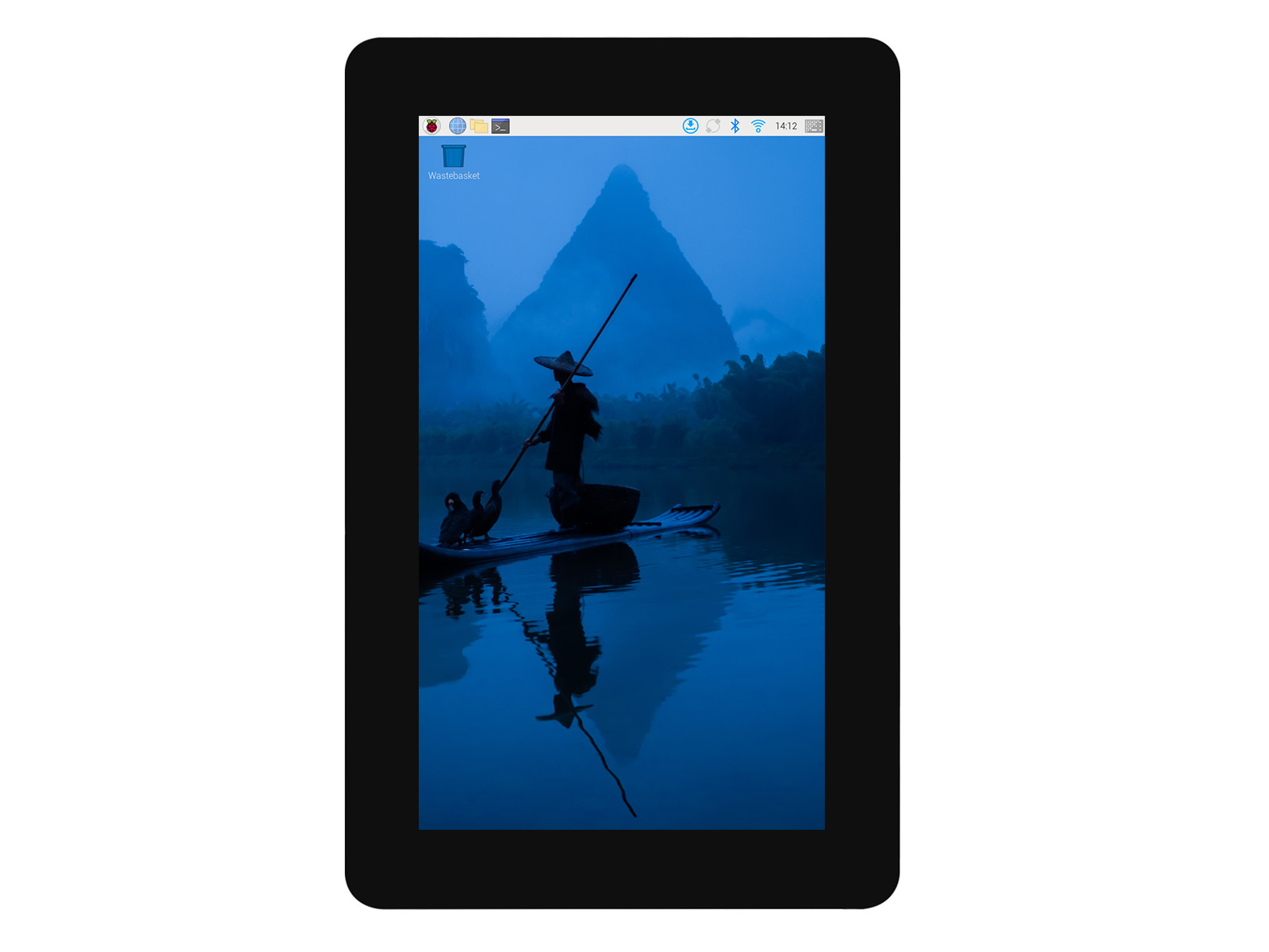 7inch DSI Capacitive Touch Display, 720×1280 Pixels, IPS Panel, Optical Bonding Toughened Glass Panel, 10-Point Touch, Anti-Fingerprint Process