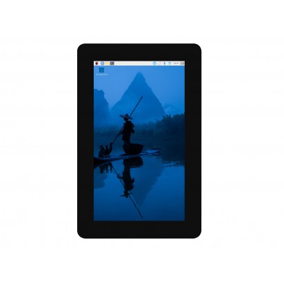 7inch DSI Capacitive Touch Display, 720×1280 Pixels, IPS Panel, Optical Bonding Toughened Glass Panel, 10-Point Touch, Anti-Fingerprint Process