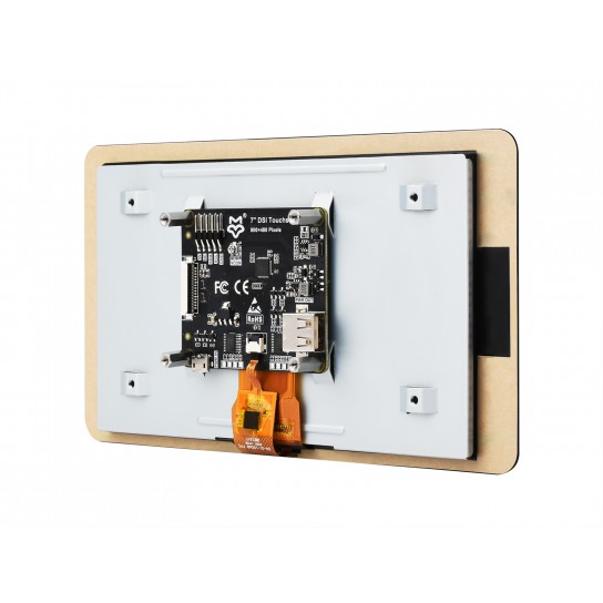7inch DSI Touch Display, 7inch Capacitive Touch Display, DSI Interface, IPS Screen, 800×480, 5-Point Touch