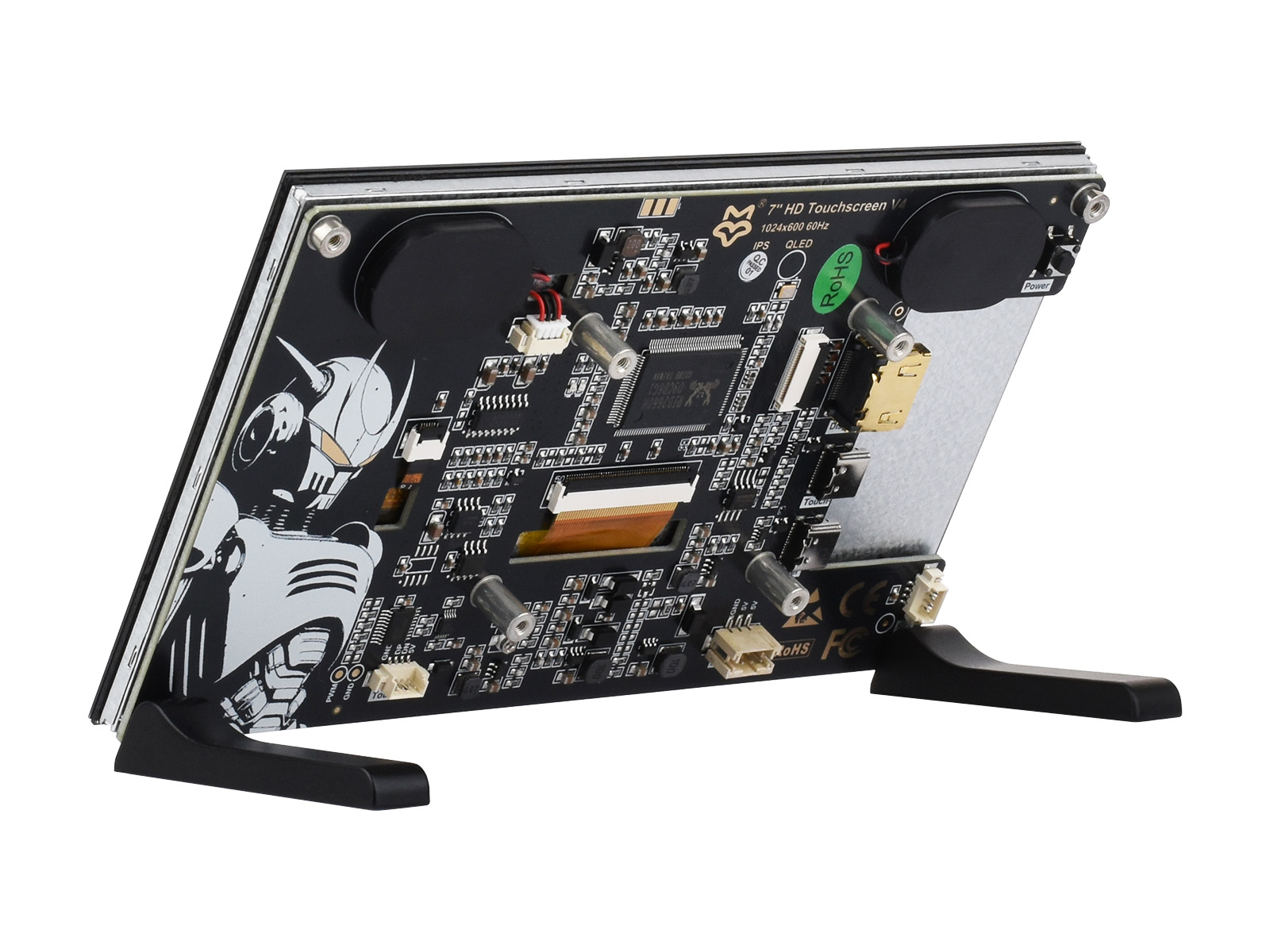 7inch HD Capacitive Touch Screen V4, 1024×600 Resolution, HDMI