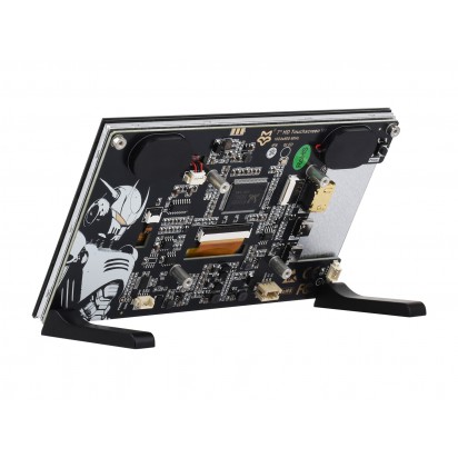 7inch HD Capacitive Touch Screen V4, 1024×600 Resolution, HDMI Interface, Oprions For IPS / QLED Panel, 5-Point Touch Support