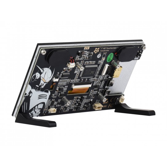 7inch HD Capacitive Touch Screen V4, 1024×600 Resolution, HDMI Interface, Oprions For IPS / QLED Panel, 5-Point Touch Support