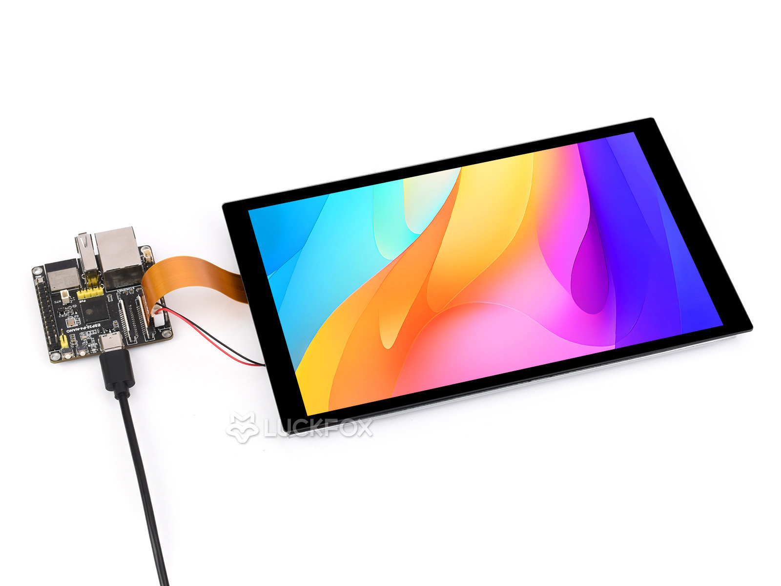 8inch DSI Capacitive Touch Display, 800×1280, IPS Panel, Optical Bonding Toughened Glass Panel, 10-Point Touch