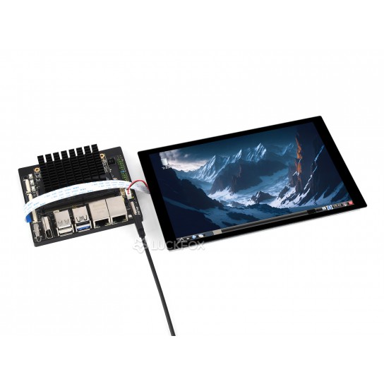 8inch DSI Capacitive Touch Display, 800×1280, IPS Panel, Optical Bonding Toughened Glass Panel, 10-Point Touch