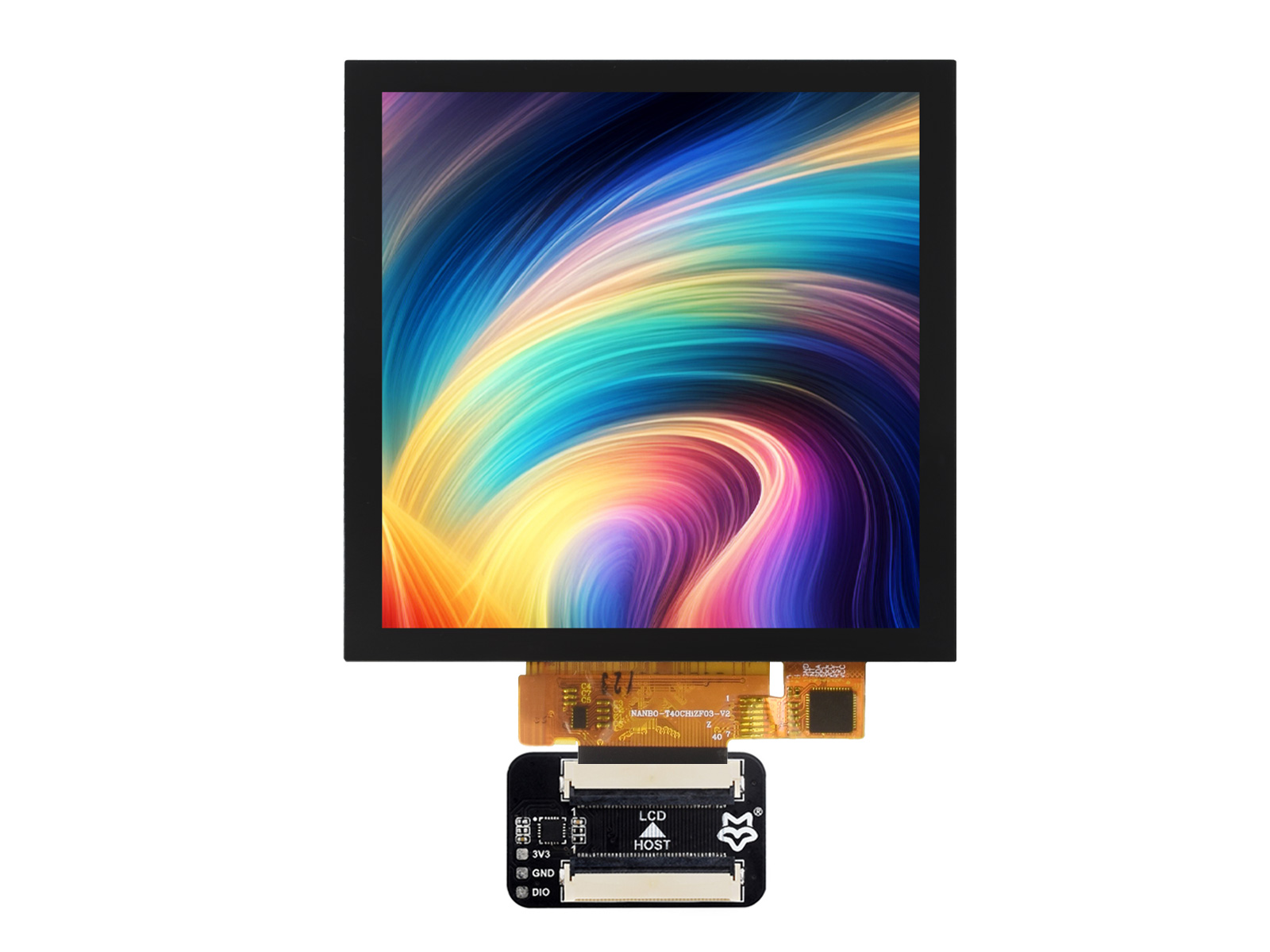 4inch IPS Capacitive Touch Display, 720×720 Pixels, RGB