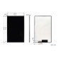 10.1inch IPS LCD Display, 10.1" 800×1280 High Resolution IPS LCD Panel, MIPI Interface, IPS Screen, Full Color, Wide Viewing Angle