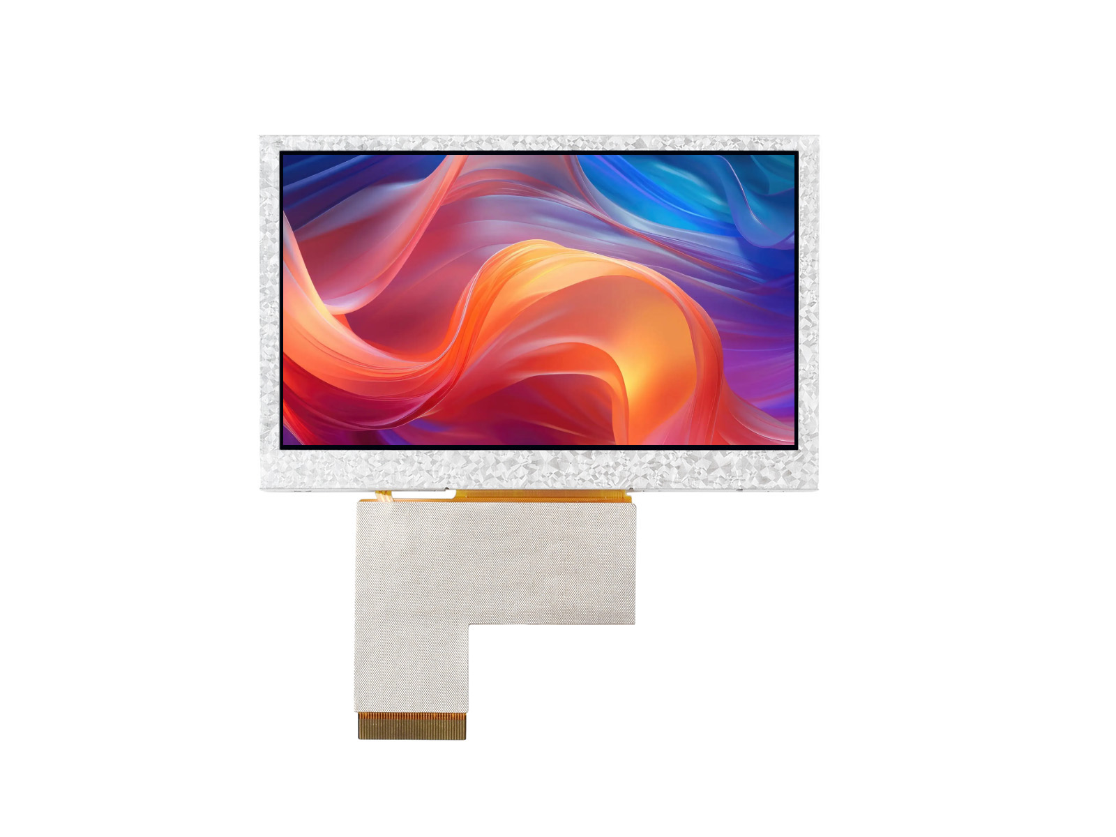 4.3inch IPS LCD Display, 4.3" 800×480 High Resolution IPS LCD Panel, RGB Interface, IPS Screen, 800×480, Full Color, Wide Viewing Angle