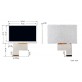 4.3inch IPS LCD Display, 4.3" 800×480 High Resolution IPS LCD Panel, RGB Interface, IPS Screen, 800×480, Full Color, Wide Viewing Angle