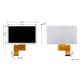 5inch IPS LCD Display, 5" 800×480 High Resolution IPS LCD Panel, RGB Interface, IPS Screen, 800×480, Full Color, Wide Viewing Angle