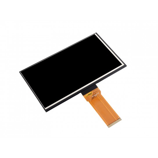 7inch IPS LCD Display, 7" 800×480 High Resolution IPS LCD Panel, RGB Interface, IPS Screen, 800×480, Full Color