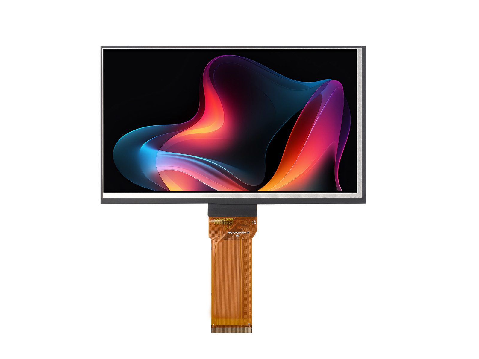 7inch IPS LCD Display, 7" 800×480 High Resolution IPS LCD Panel, RGB Interface, IPS Screen, 800×480, Full Color
