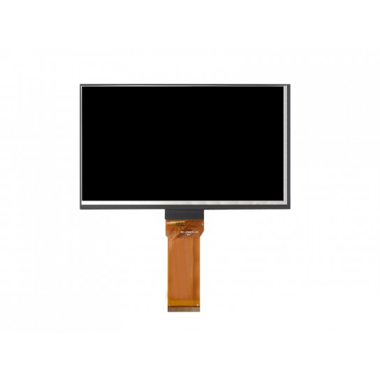 7inch IPS LCD Display, 7" 800×480 High Resolution IPS LCD Panel, RGB Interface, IPS Screen, 800×480, Full Color