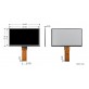7inch IPS LCD Display, 7" 800×480 High Resolution IPS LCD Panel, RGB Interface, IPS Screen, 800×480, Full Color