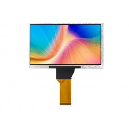 7inch TFT LCD Display, 7" 800×480 High Resolution TFT LCD Panel, RGB Interface, TFT Screen, 800×480, Full Color