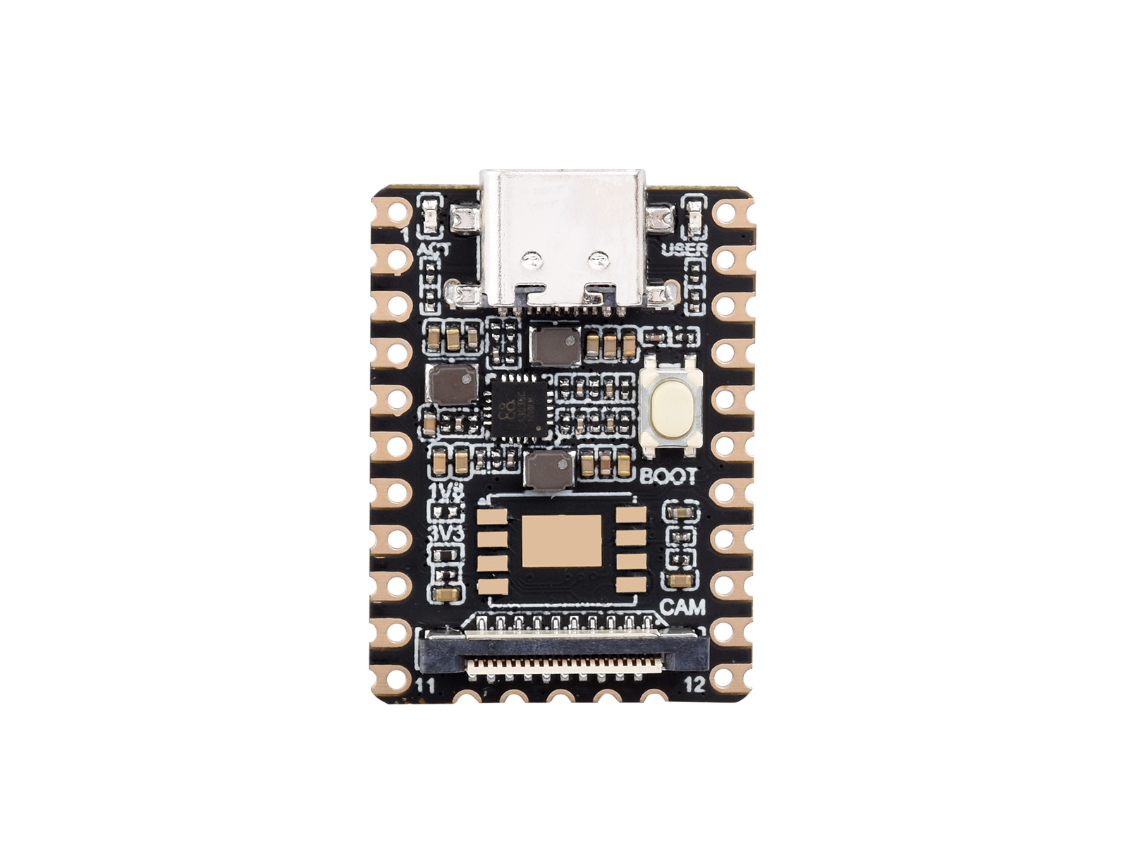 Luckfox Pico Mini A RV1103 Linux Micro Development Board, Integrates ARM Cortex-A7/RISC-V MCU/NPU/ISP Processors, onboard 64MB memory