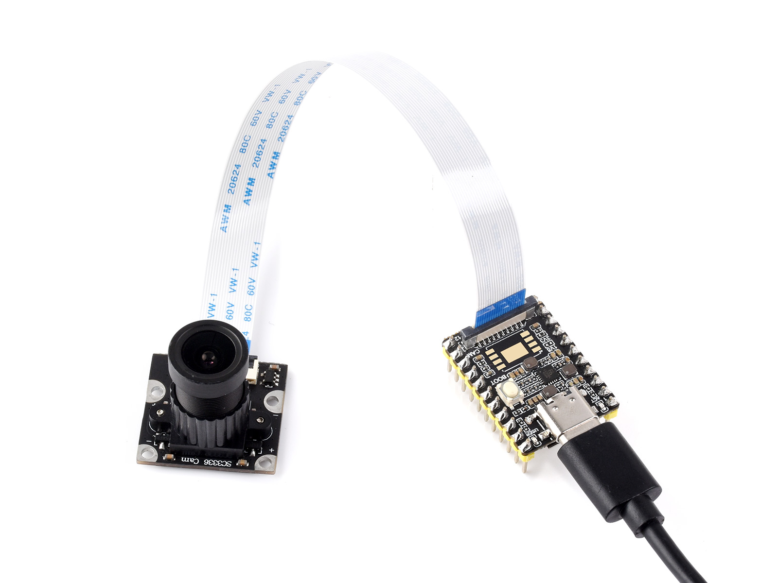 Luckfox Pico Mini A RV1103 Linux Micro Development Board, Integrates ARM Cortex-A7/RISC-V MCU/NPU/ISP Processors, onboard 64MB memory