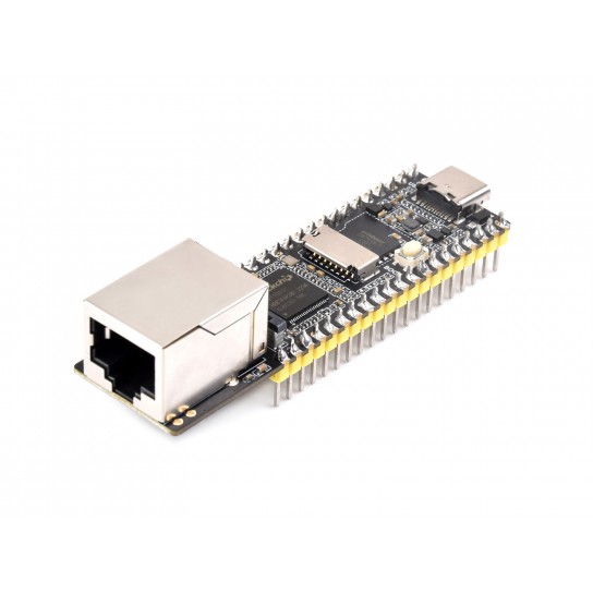 LuckFox Pico Plus RV1103 Linux Micro Development Board, Integrates ARM Cortex-A7/RISC-V MCU/NPU/ISP Processors, With Ethernet Port