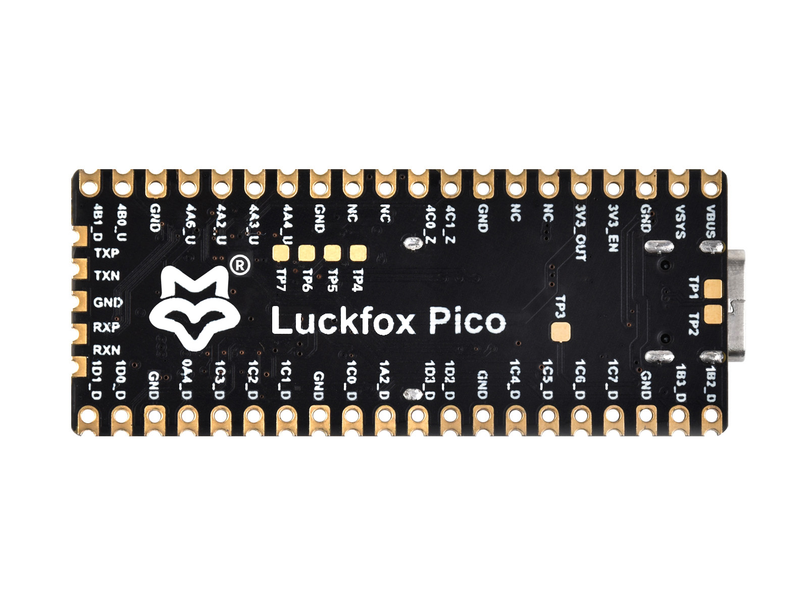 LuckFox Pico RV1103 Linux Micro Development Board, Integrates ARM Cortex-A7/RISC-V MCU/NPU/ISP Processors