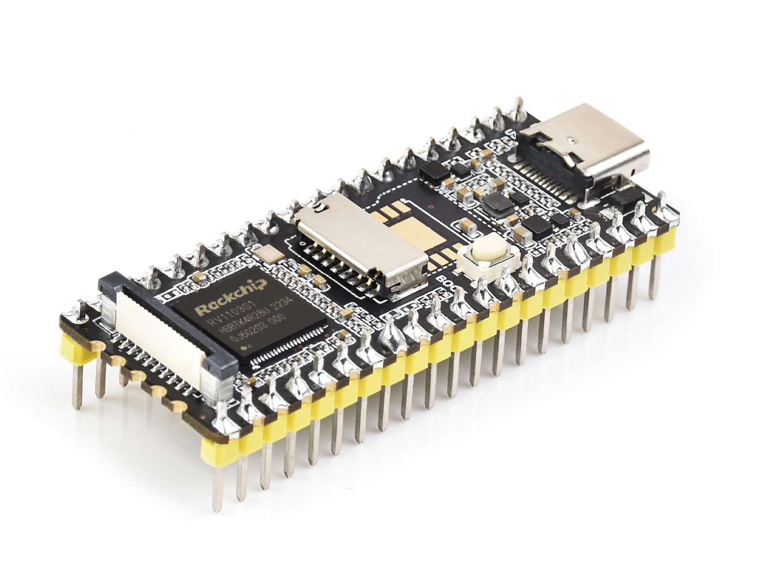 LuckFox Pico RV1103 Linux Micro Development Board, Integrates ARM Cortex-A7/RISC-V MCU/NPU/ISP Processors