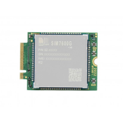 SIM7600G-H-M.2 SIMCom Original 4G LTE Cat-4 Module, Global Coverage, GNSS, M.2 Connector