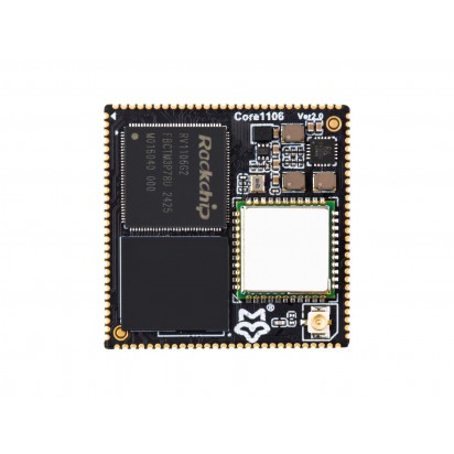 Luckfox Core1106 Core Board Based On Rockchip RV1106 Chip, 8GB eMMC/256MB SPI NAND, Integrates ARM Cortex-A7/RISC-V MCU/NPU/ISP Processors