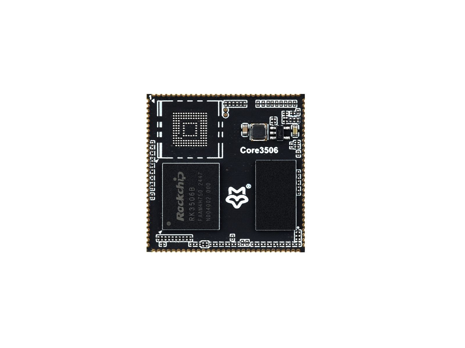 Luckfox Core3506 Core Board Based On Rockchip RK3506B Chip, Onboard 512MB DDR3L, Integrates Triple-core ARM Cortex-A7 and ARM Cortex-M0 Processors