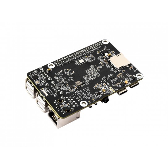 Luckfox Aura High-Performance Linux Development Board, Rockchip RV1126B Quad-Core 1.6GHz Processor, 3 TOPS Computing Power, 4K Encoding And Decoding, Options For RAM And eMMC