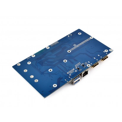 Luckfox CM5 IO Board For Compute Module 5, Dual HDMI Ports, Dual USB3.0 Ports, PoE Gigabit Ethernet RJ45 connector, PCIe M.2 Slot, for all Variants of CM5