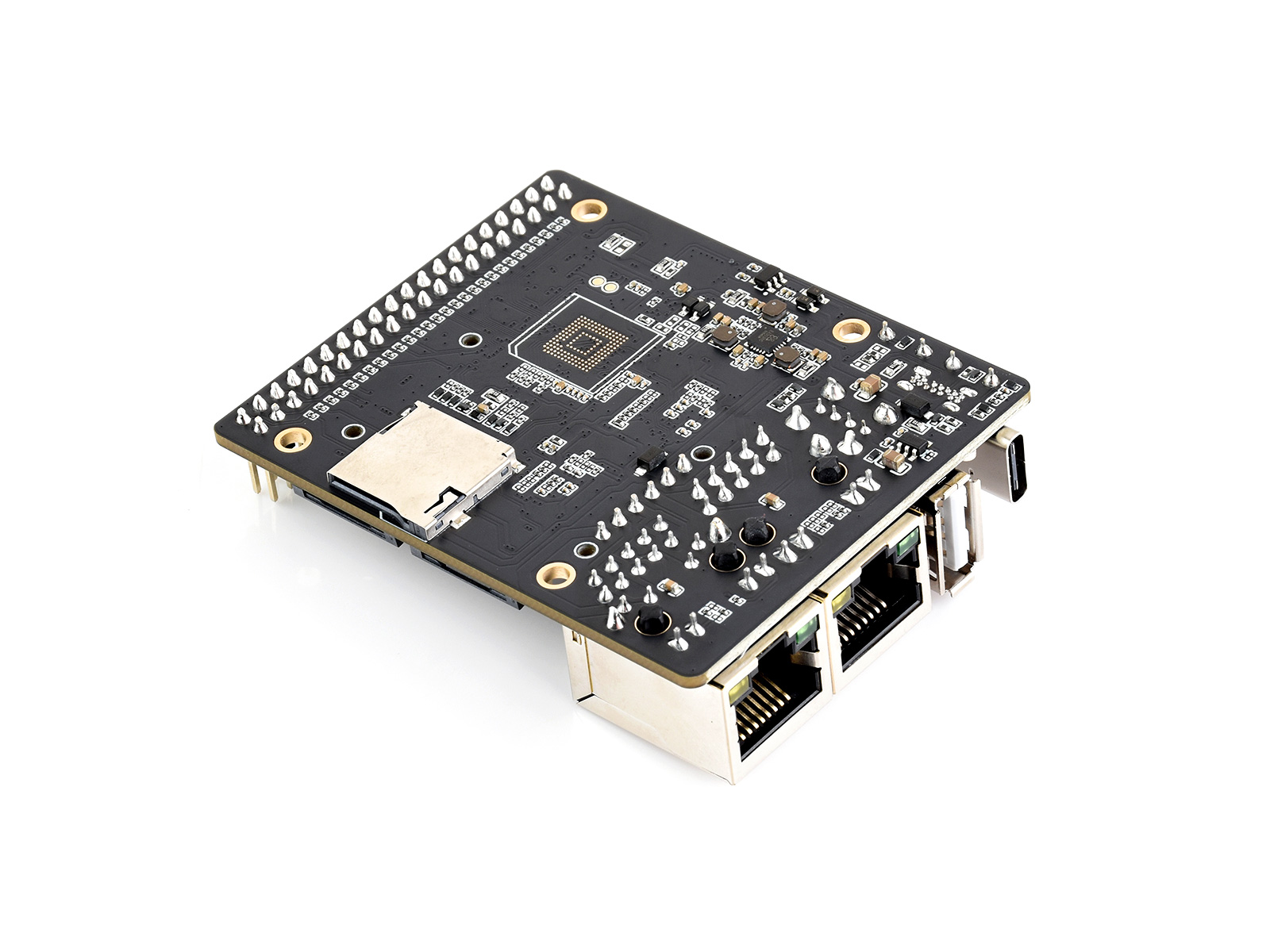 Luckfox Lume High-Performance Linux Development Board, Based On The Allwinner T153 Multi-core Heterogeneous Industrial Processor, Dual Gigabit Ethernet Ports, Built-in 128MB DDR3 Memory And 256MB Flash Storage