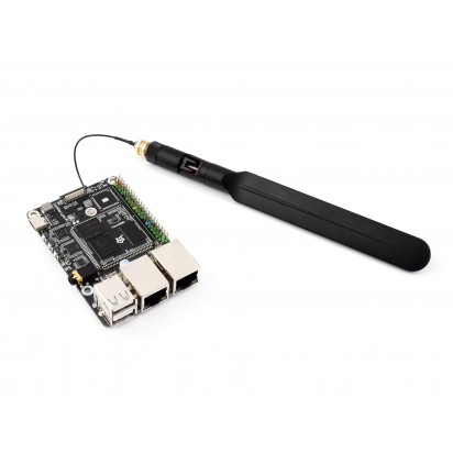 Luckfox Lyra Pi Linux Micro Development Board, Based On Luckfox Core3506 Core Board, Integrates Triple-core ARM Cortex-A7 and ARM Cortex-M0 Processors