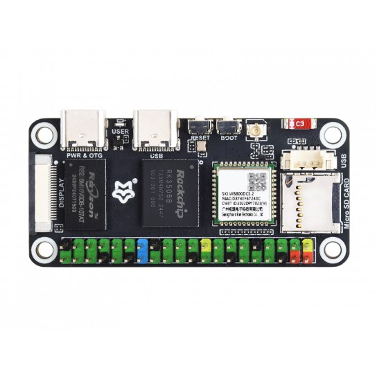 Luckfox Lyra Zero W Micro Linux Development Board Based On RK3506B Chip, Integrated With Triple-core Arm Cortex-A7 And Arm Cortex-M0 Processors