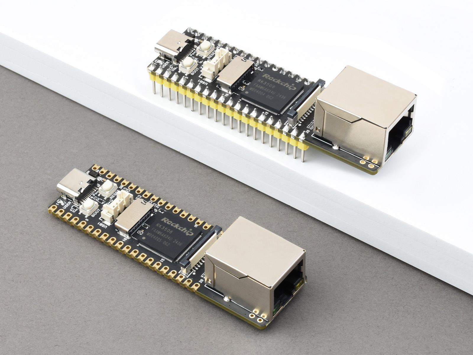 Luckfox Lyra Plus RK3506G2 Linux Micro Development Board, Integrates Tripe-core ARM Cortex-A7 and ARM Cortex-M0 Processors, With Ethernet Port