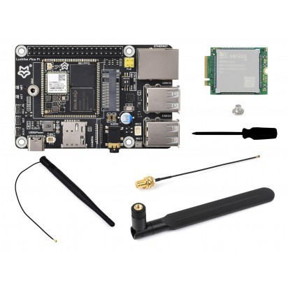 Luckfox Pico Pi Linux Micro Development Board, Based On Luckfox Core1106, 8GB eMMC, Supports Intelligent Encoding, Built-in Self-developed Third-generation ISP3.2, Up To 5MP Image Processing, Optional for Wireless / 4G Module